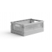 Made Crate Mini Folding Box, Misty grey