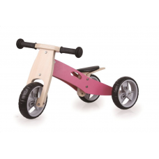 2-in-1 balance bike - Pink