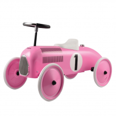 Walking car, classic racer - pink