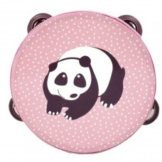 Tambourine with animal motif -  Panda
