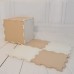 Foam play floor - white and sand (10 pcs)