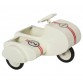 Metal scooter, white