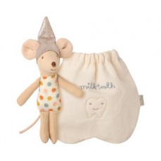 Tooth fairy mouse in bag
