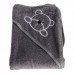 Baby towel - grey