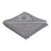 Baby towel - grey