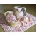 Doll bedding - Soft blossom