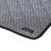 Quilt rug - black