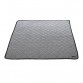 Quilt rug - black