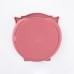 Silicone children's plate, owl - Pink