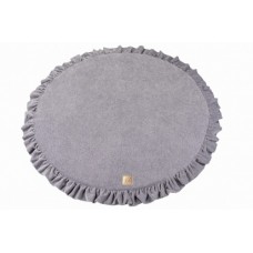 Round playmat 100 cm - light gray