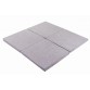 Square playmat 120x120 cm - light gray