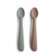 Baby spoons, 2-pal - Stone/Cloudy Mauve