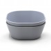 Square bowl, 2-pack - Cloud