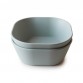 Square bowl, 2-pack - Sage