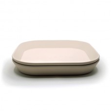 Square plate, 2-pack - Ivory