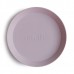 Round plate, 2-pack - Soft lilac