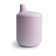 Silicone baby cup - Soft lilac