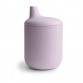 Silicone baby cup - Soft lilac
