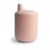 Silicone baby cup - Blush