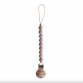 Pacifier holder, Cleo - Mauve