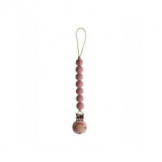 Pacifier holder, Halo - Cloudy Mauve