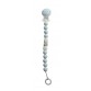 Teething- and pacifier chain, blue