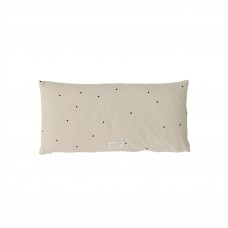 Kyoto cushion, long - Clay/dots