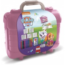 Stamp and color set, Pink - Paw Patrol