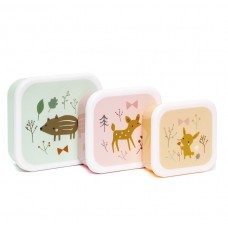 Snackboxes, forest friends
