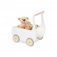 Doll's carriage, Mette - white