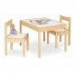 Children's table and chair set, Olaf - lacquered