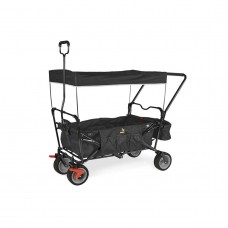 Pull cart with brake, Paxi - Black