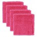 Washcloths, pink
