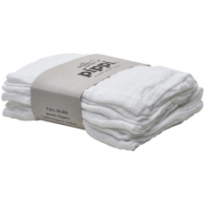Cloth diapers, 4 pcs., White