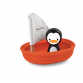 Sailboat, penguin
