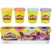 Play-Doh, 4 buckets - Pastel mix