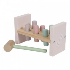 Pounding bench, pink