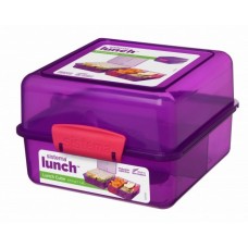 Lunch cube, purple - 1,4 l.