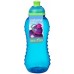 Drinking bottle, blue - 330 ml.