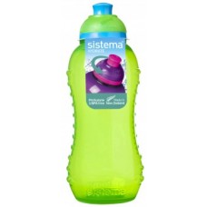 Drinking bottle, green - 330 ml.