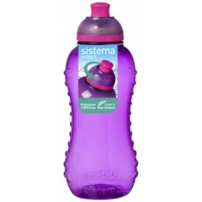 Drinking bottle, purple - 330 ml.