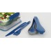 Cutlery set to go - Blue