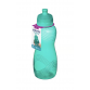 Drinking bottle with wave pattern - Teal (600 ml)