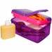 Lunch box, 2 l - purple