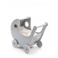 Doll carriage - light grey