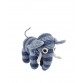Crocheted elephant, denim