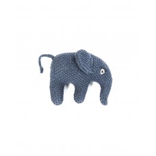 Elephant rattle - blue
