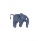 Elephant rattle - blue