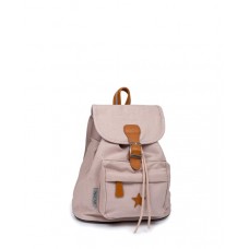 Tote bag backpack - powder / gold