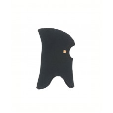 Wool elephant hat, size 68-74 - black